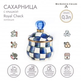 Сахарница с крышкой Royal Check 89211-240